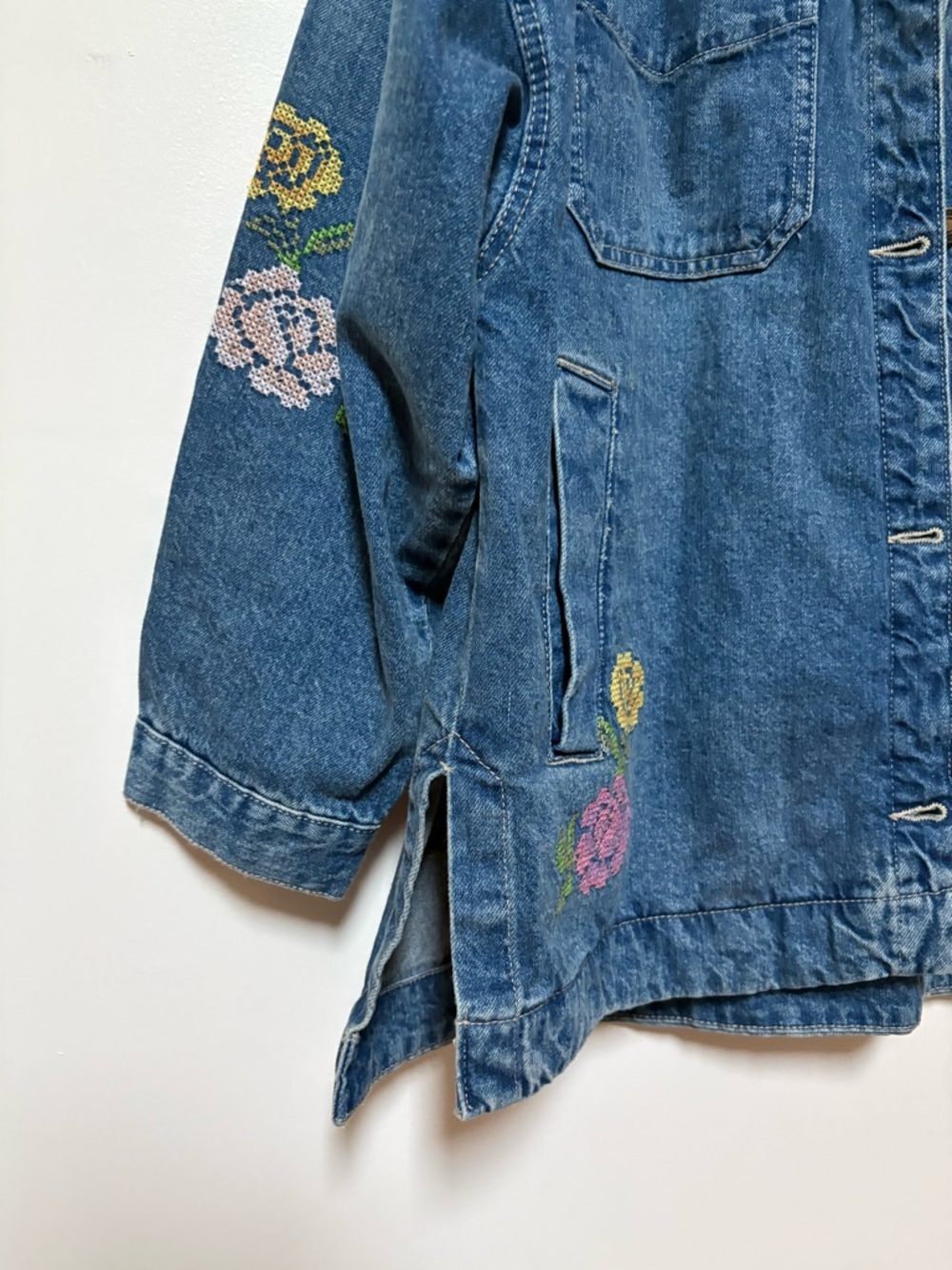 NWOT Free People We The Free Madison City Embroidered Jacket Size Medium - Picture 6 of 16